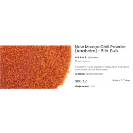 Anaheim Powder Anaheim Powder