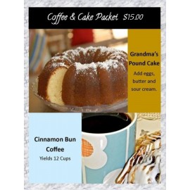 Coffee and Cake Package
