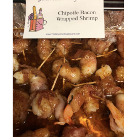 Chipotle Bacon Wrapped Shrimp