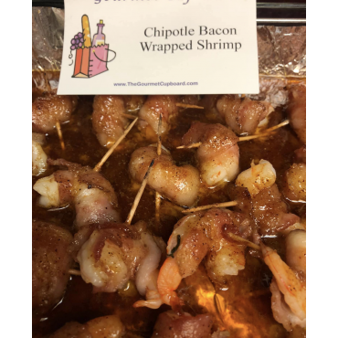Chipotle Bacon Wrapped Shrimp