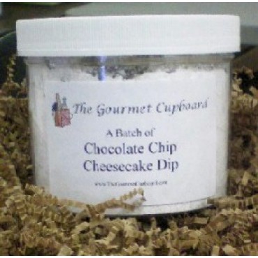 Chocolate Chip Cheesecake Dip Batch Jar