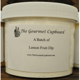 Lemon Fruit Dip Batch Jar