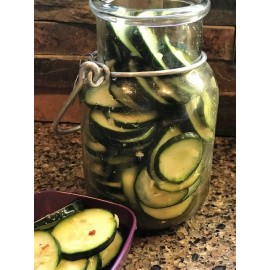Sweet and Sour Asian Cucumbers - Gluten Free